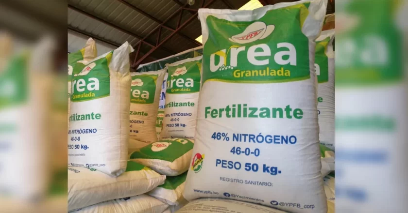Bolivia se consolida como productor autosuficiente de Urea