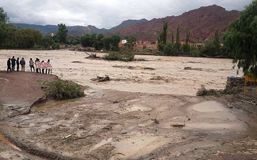 El Senamhi emite alerta naranja por probable desborde de ríos en seis departamentos