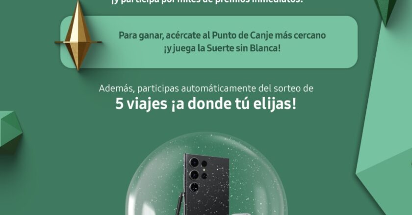 Samsung enciende la Navidad con miles de premios y el sorteo de cinco váuchers de viajes