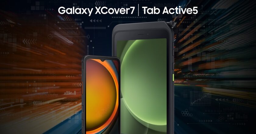 Samsung presenta los Galaxy XCover7 y Galaxy Tab Active5: la combinación ideal de durabilidad, continuidad de trabajo y productividad