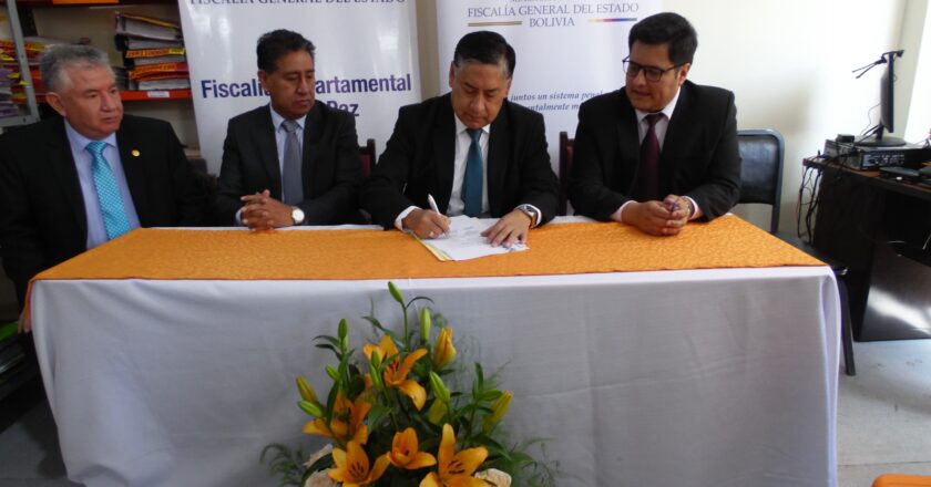 La Paz: Fiscal General Inaugura nuevas oficinas para el funcionamiento de la Fiscalía Especializada de Narcotráfico y Litigación.