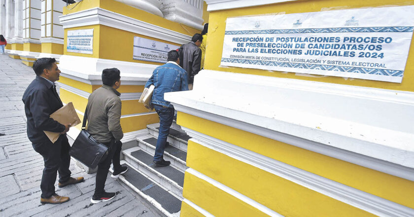 Comienza la revisión de los requisitos de 715 postulantes para magistrados