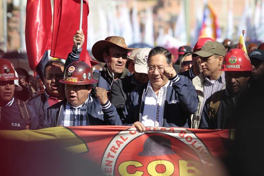 Presidente participará de la marcha del 1 de mayo en la ciudad de Cochabamba