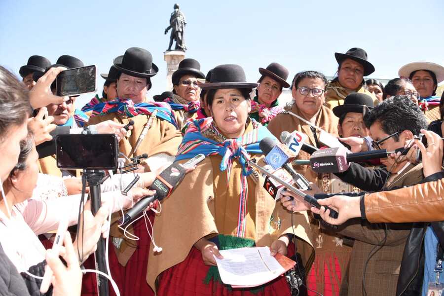 Organizaciones sociales de mujeres ratifican su participación en el Congreso del MAS – IPSP de El Alto
