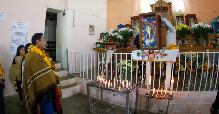Arce honra su promesa de fe con la edificación de un santuario al Señor de la Justicia en Tarija