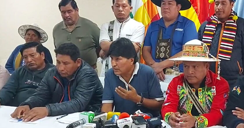 Evo espera que el Gobierno abrogue el Decreto 4732 ‘de a buenas y no a las malas’