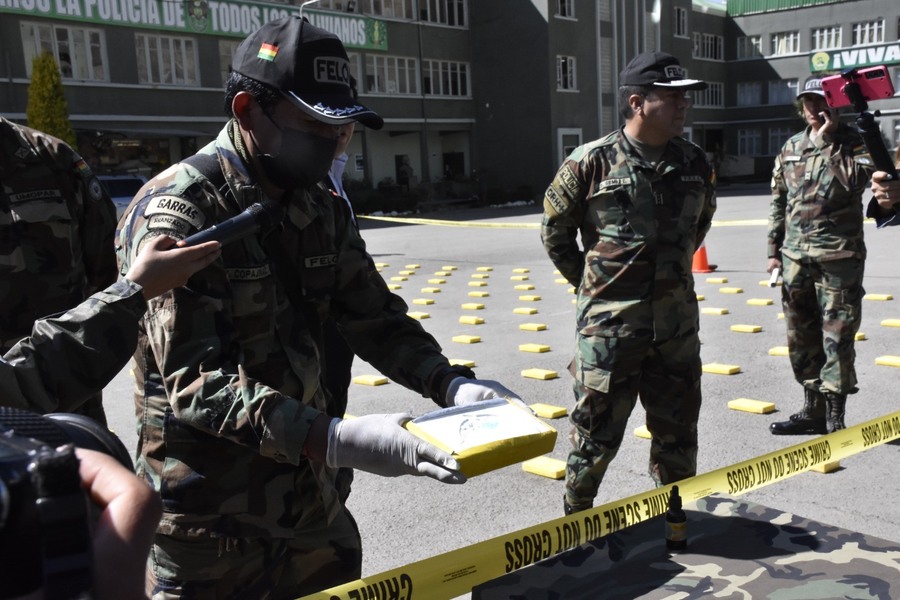 Fuerza antidroga incauta más de 22 toneladas de cocaína en menos de tres meses