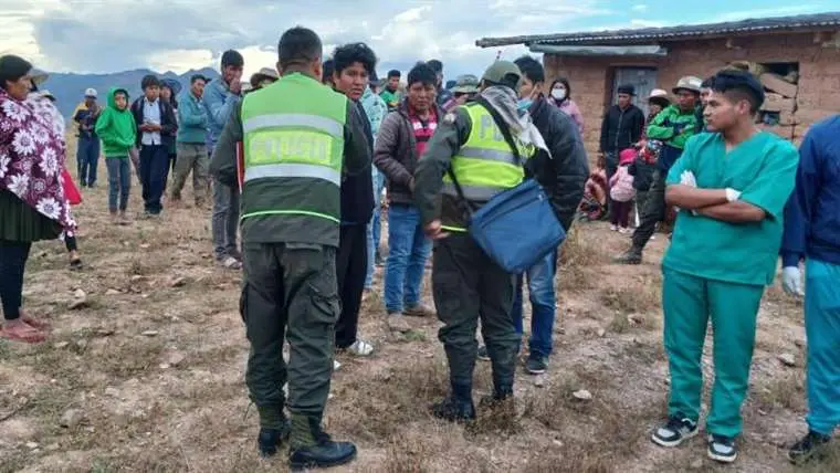 Un rayo mata a cuatro personas en una comunidad de Cochabamba