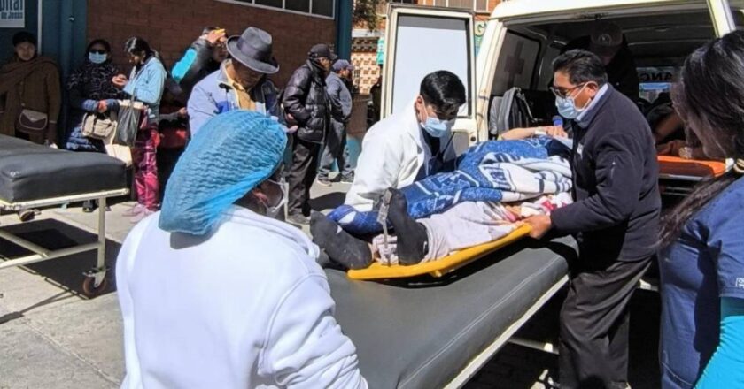 Esta es la lista de heridos del choque frontal entre un bus y un camión en la ruta Bolivia – Chile