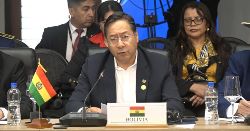 Arce agradece solidaridad de países del Mercosur ante el golpe de Estado y denuncia que el peligro “no ha desaparecido”