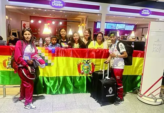 El equipo Bolivia se completa en París