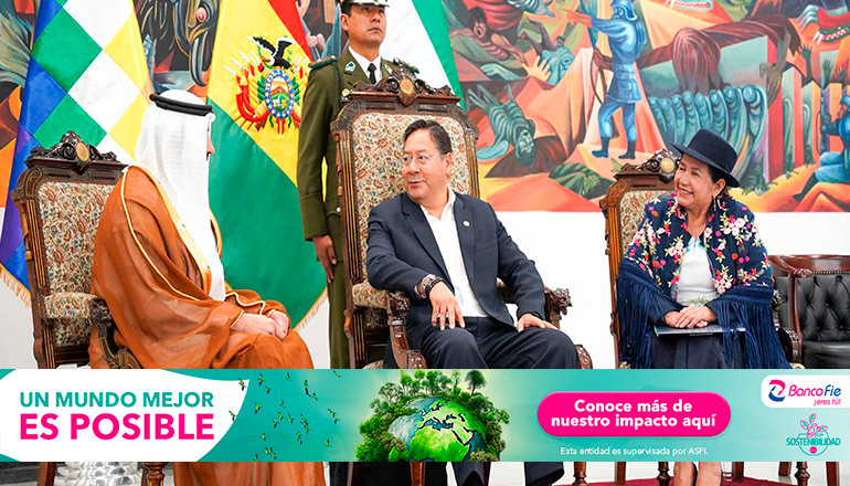 Presidente recibe las cartas credenciales de seis embajadores