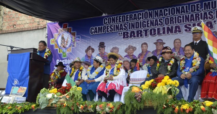 Choquehuanca: “Tenemos que cumplir el sueño de Bartolina Sisa que es gobernarnos nosotros mismos”