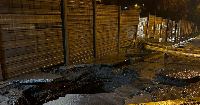 Nueve horas de lluvia en La Paz provocan problemas, caída de muros y desborde de ríos