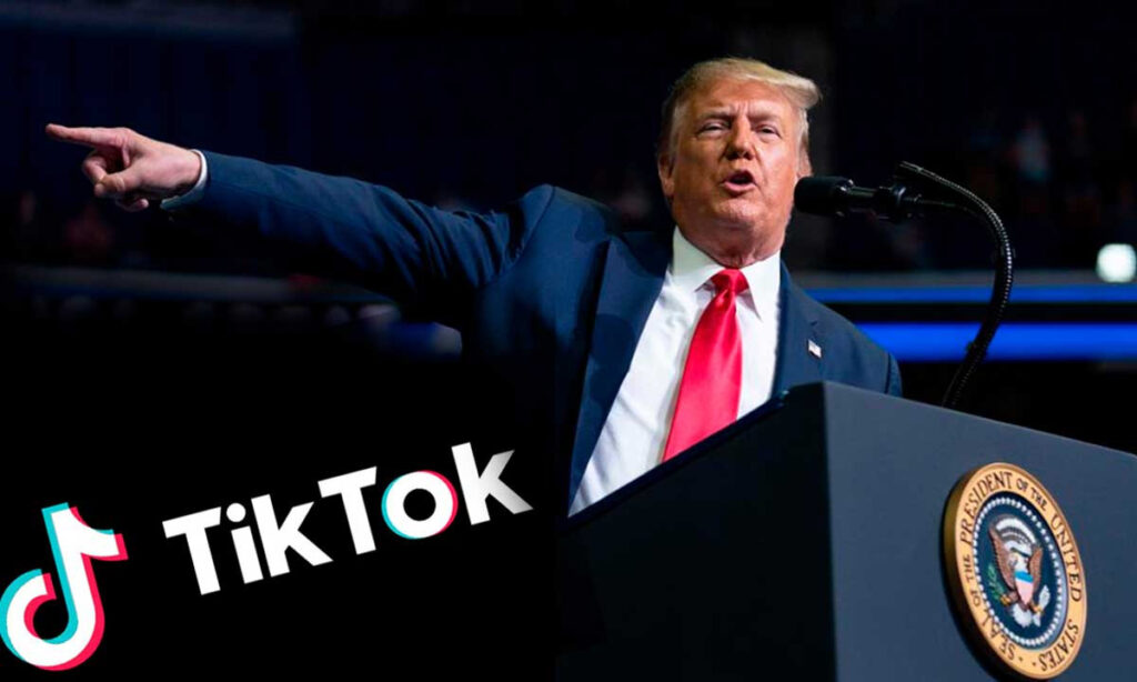 Trump «probablemente» dará una prórroga de 90 días a TikTok antes de su cierre