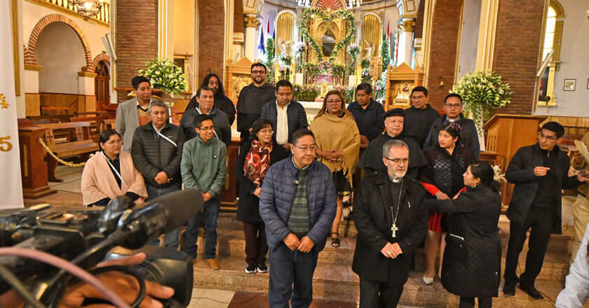 Gobierno impulsa la restauración y conservación de la iglesia de la Virgen del Socavón de Oruro