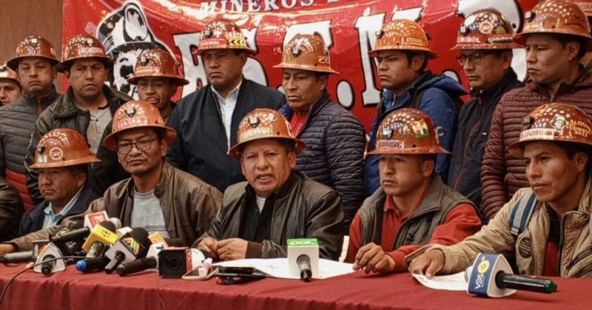 Federación de Mineros emplaza a cambiar la dirigencia de la COB y dice que Huarachi ya no representa a las bases