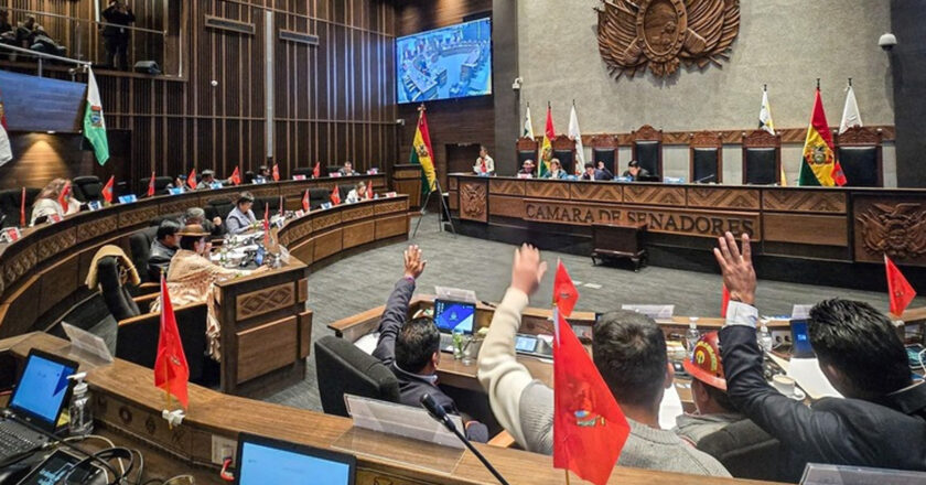 El Senado sanciona crédito por $us 75 millones para atender emergencias por desastres naturales