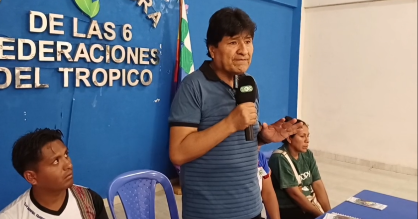 Evo advierte que agentes de inteligencia intentan alquilar casas en Lauca Ñ para hacerle seguimiento