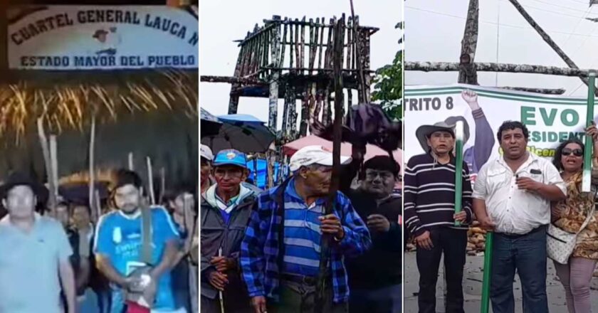 Del Castillo dice que los ‘palitos’ del fortín de Evo no impedirán el ingreso de la Policía