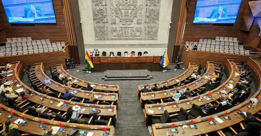 Cámara de Diputados sesiona para tratar leyes del TREP, el debate obligatorio y un paquete de créditos de $us 335 millones
