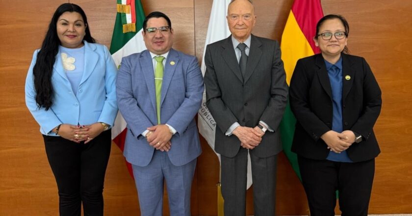 Fiscales Generales de Bolivia y México fortalecen la Coordinación Interinstitucional para la lucha efectiva contra la criminalidad