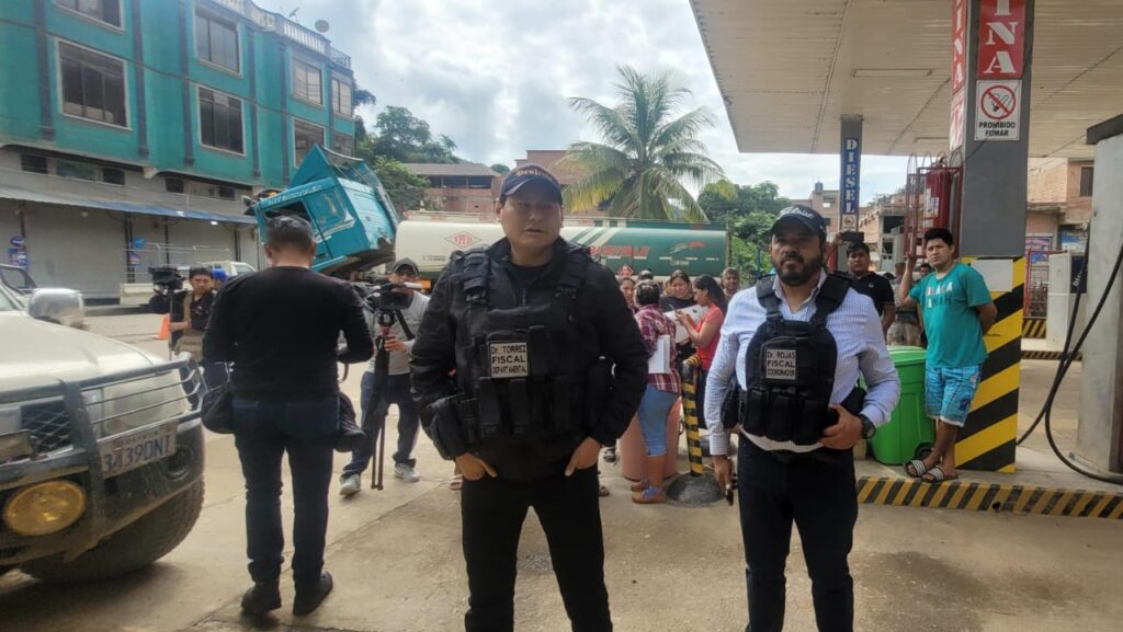 Fiscalía y ANH evidencian desvío de combustible en los municipios de Caranavi y Guanay 
