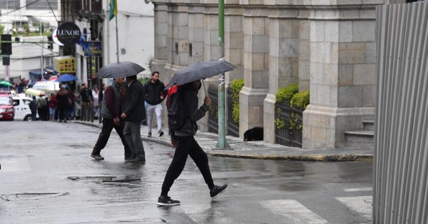 Senamhi pronostica lluvias y tormentas eléctricas en varios departamentos este fin de semana