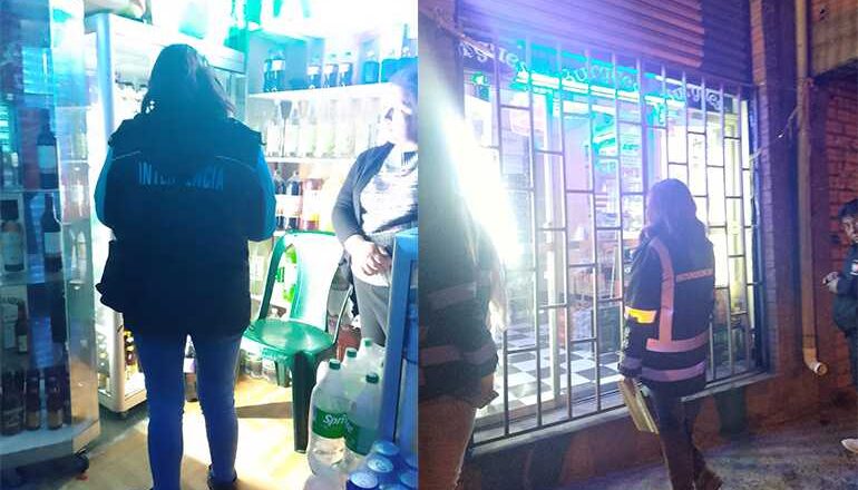 Alcaldía y Policía clausuran 10 licorerías en La Paz por incumplir normativa