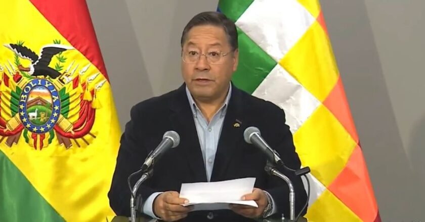 Luis Arce renuncia a buscar la reelección y pide unidad en el MAS