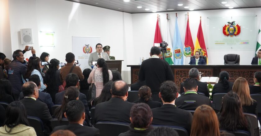 Fiscal General del Estado posesiona a nueve Fiscales Superiores en el marco de la reconstrucción del Ministerio Público