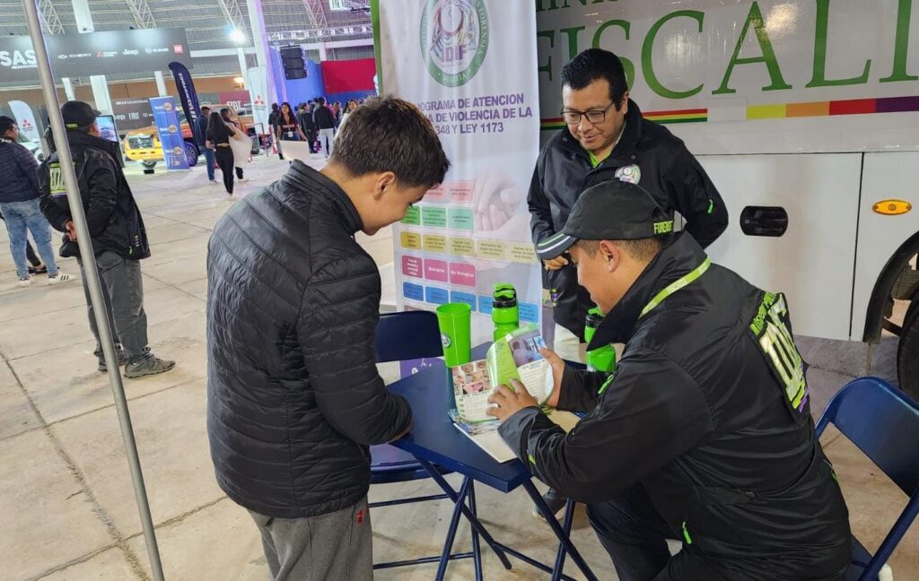 IDIF instala puntos de atención en la FEXPO Sucre