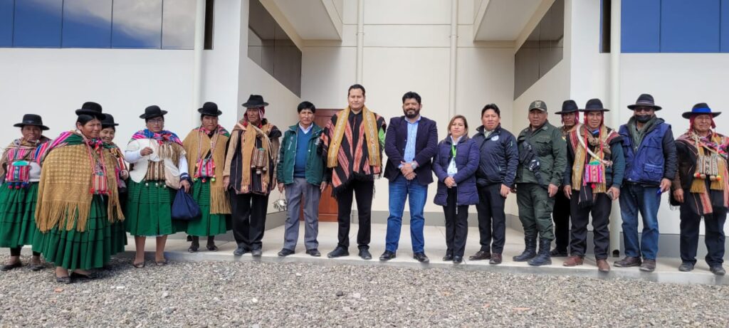 Inspeccionan Asiento Fiscal de Santiago de Machaca