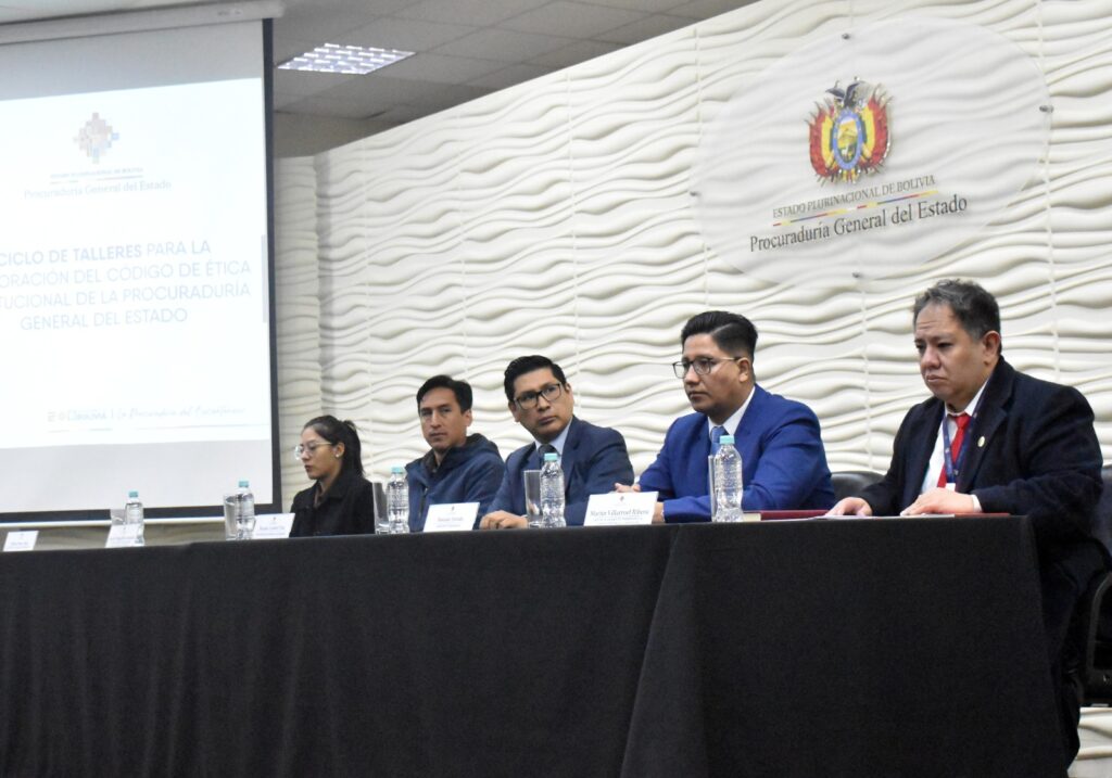 Procuraduría General del Estado inicia Ciclo de Talleres para la Elaboración del Código de Ética Institucional