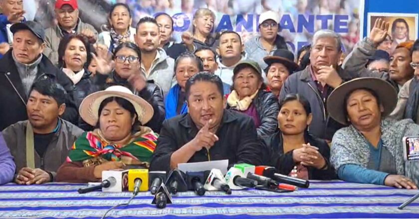 ‘Evistas’ anuncian concentración en La Paz desde el lunes ‘hasta que se vaya el Gobierno’
