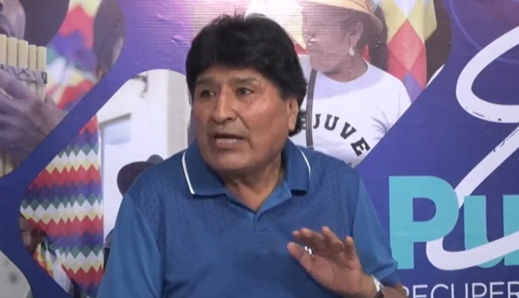 Evo Morales advirtió este miércoles que es un llamado a la convulsión en el país