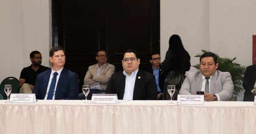 Encuentro Multipartidario e Interinstitucional por la Democracia: Fiscal General garantiza atención de delitos electorales u otros durante las elecciones de agosto