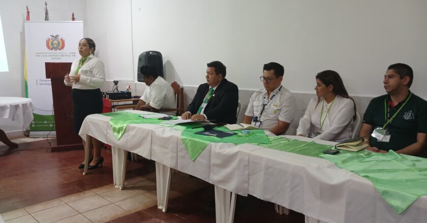 Fiscalía Departamental de Pando establece acciones para ejecutar la aprehensión de personas declaradas en rebeldía