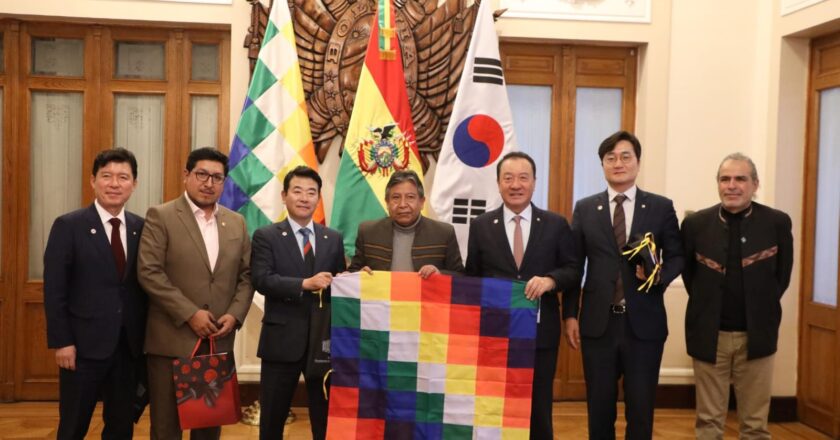 Vicepresidente Choquehuanca se reúne con delegación parlamentaria de la República de Corea y acuerdan creación de la Liga de Amistad Parlamentaria Boliviano-Coreana
