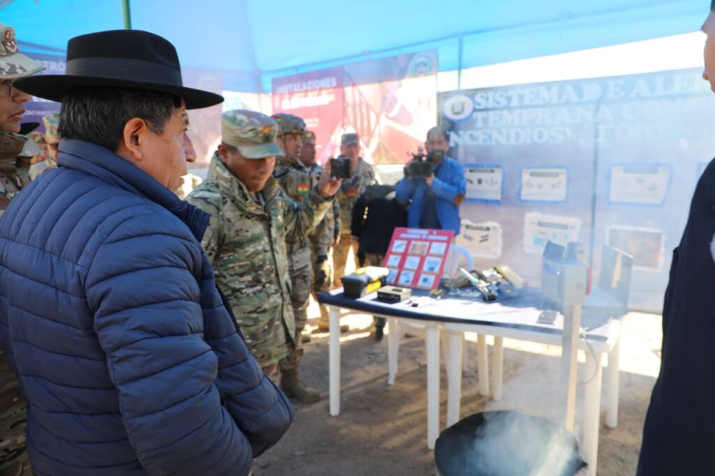 Vicepresidente destaca la preparación del Ejército para luchar contra los incendios