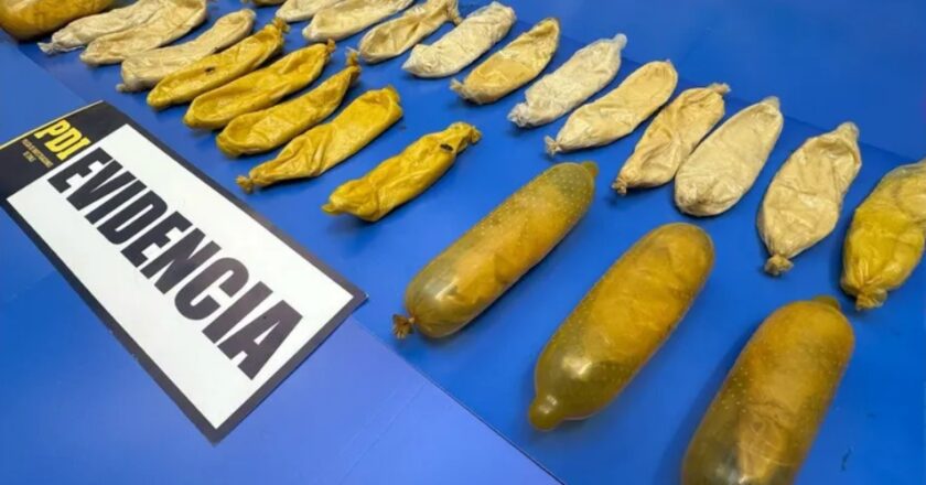 Muere un boliviano dentro de un bus en Chile con más de un kilo de droga en su estómago
