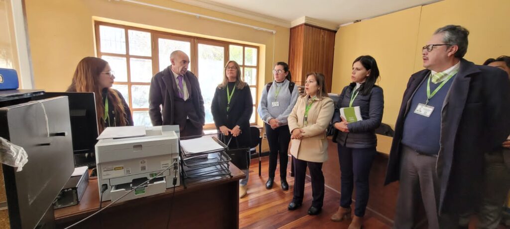 Comisión verifica avances en la implementación del Sistema de Gestión Integrado en la Fiscalía de La Paz