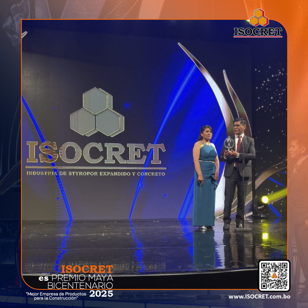 ISOCRET recibe el máximo reconocimiento en construcción en los Premios Maya Bicentenario 2025