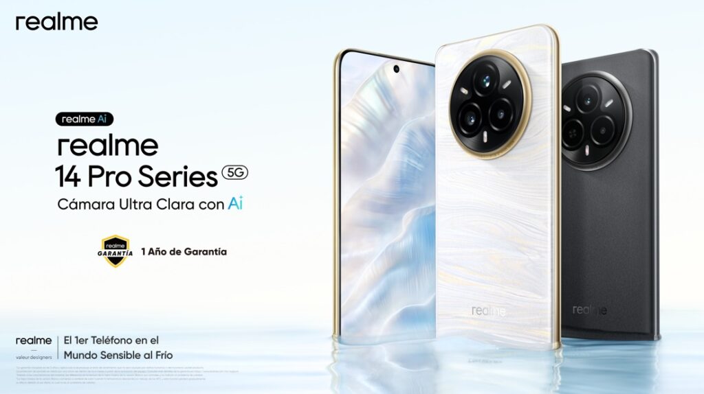 La serie 14 de realme llega a Bolivia con potencia, estilo y resistencia para todos los usuarios