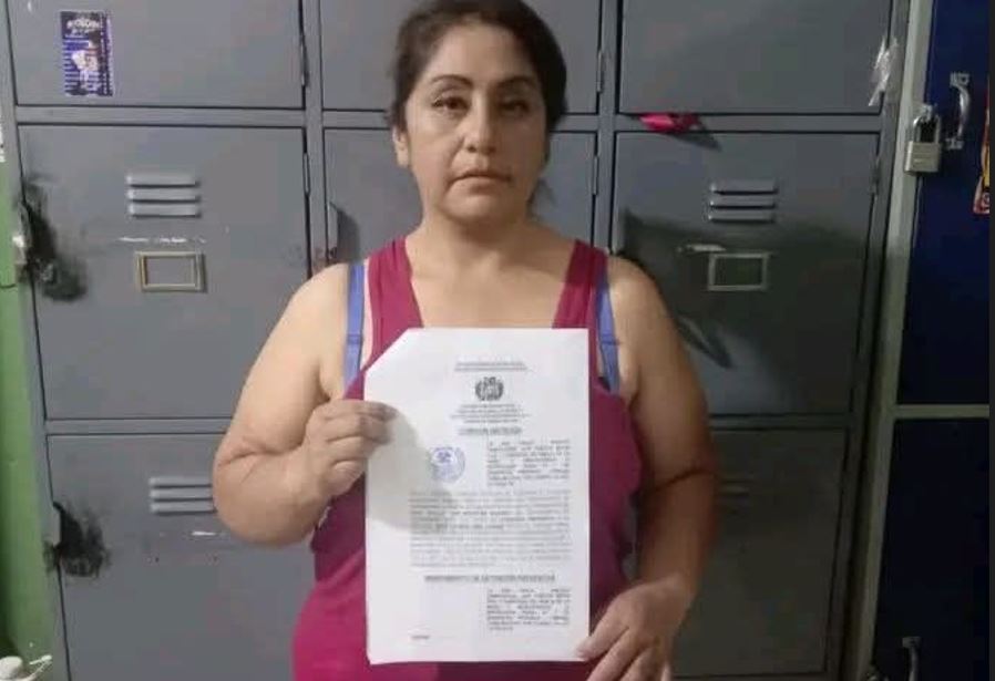 Ruth Nina es enviada con detención preventiva a la cárcel de San Sebastián por 90 días