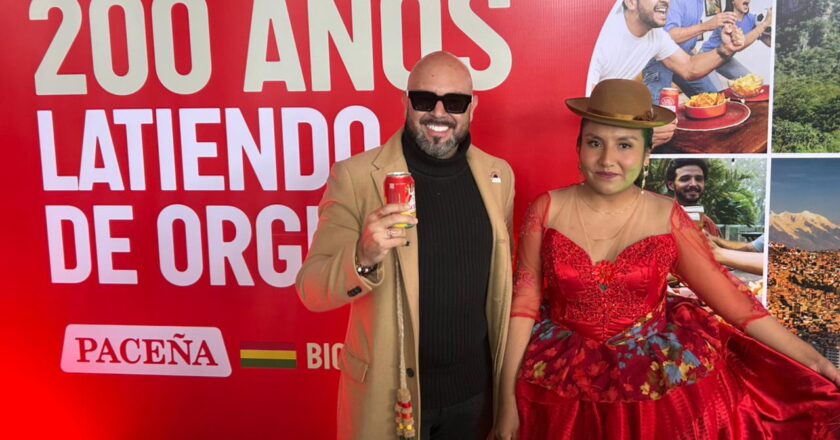 Paceña lanza campaña “200 años latiendo de orgullo” en homenaje al Bicentenario de Bolivia