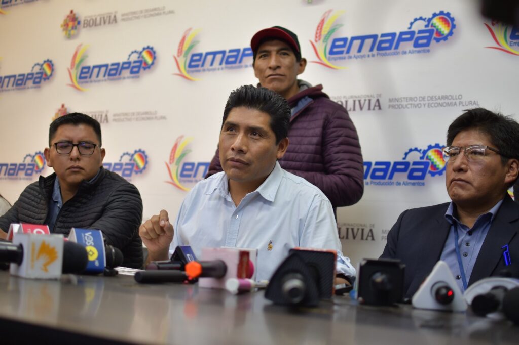 EMAPA garantiza harina subvencionada y asegura estabilidad del pan de batalla en Bolivia