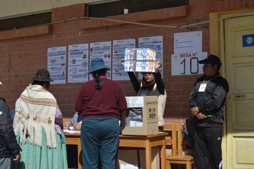 Fiscalía de Oruro reporta 15 aprehendidos en jornada electoral sin incidentes