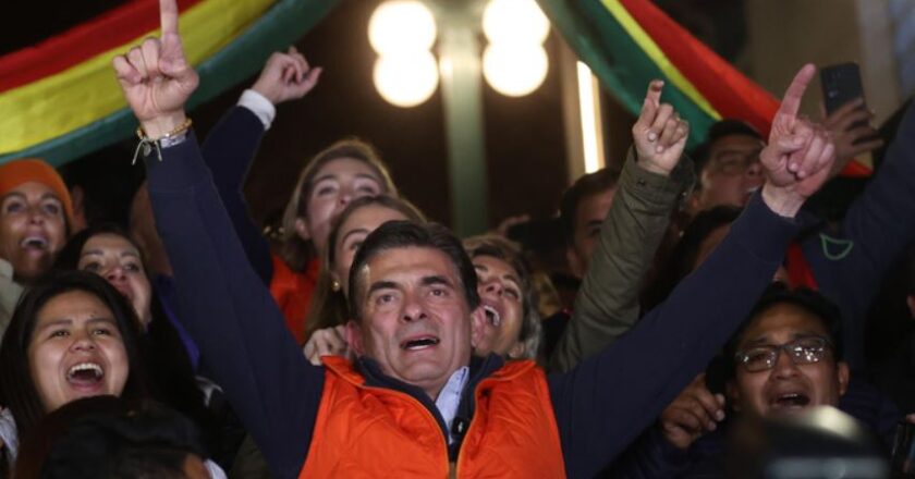 Rodrigo Paz Pereira, del PDC, sorprende en las elecciones y se posiciona para la segunda vuelta