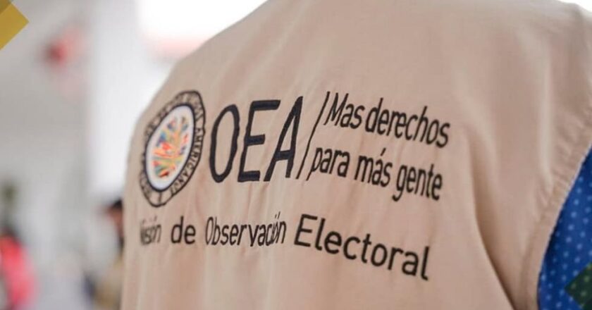 OEA desplegará 87 observadores internacionales para las elecciones generales del 17 de agosto en Bolivia
